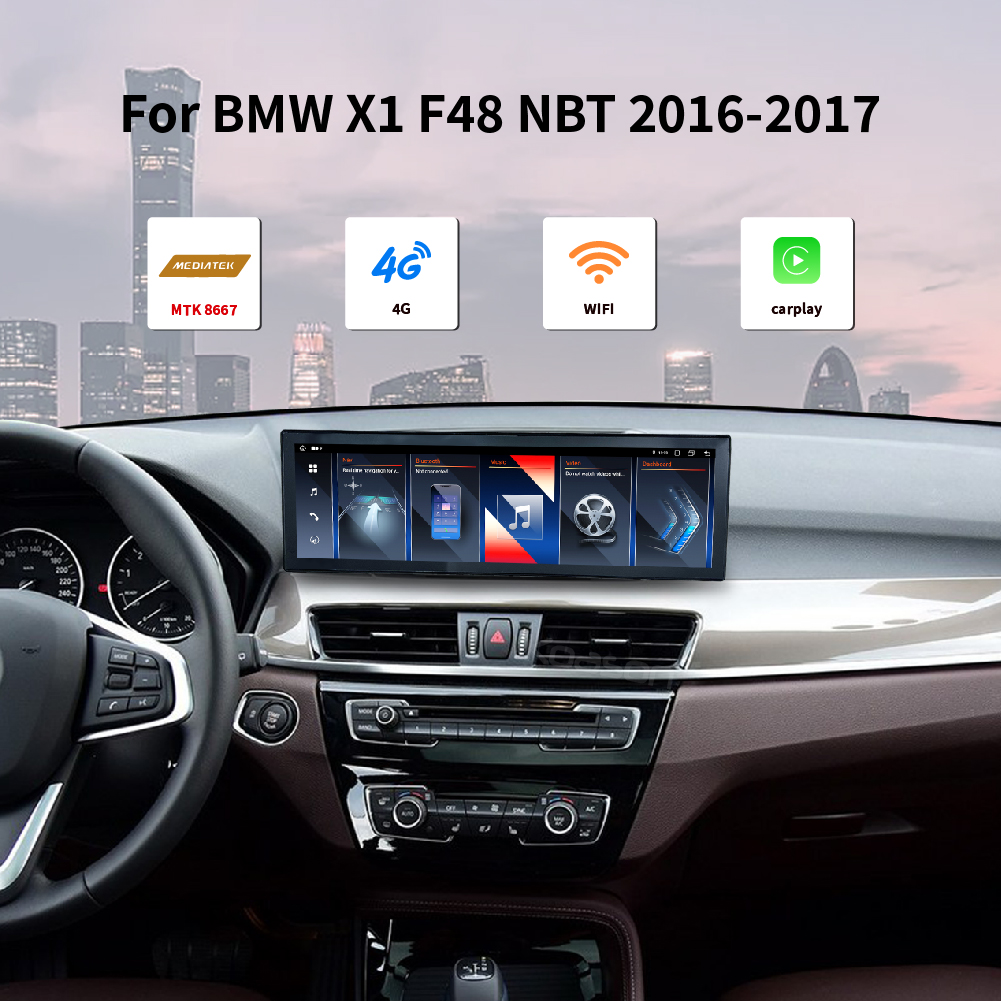 KOASON 14.9inch Android Touch Screen Upgrade Autoradio Wireless Apple CarPlay Android Auto For BMW X1 F48 X2 F39