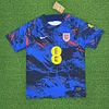2023 England 150th Anniversary Prematch Blue Football Shirt 1:1 Thai Quality
