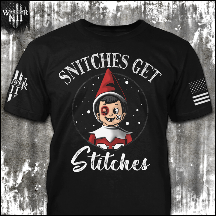 Snitches Get Stiches T-shirt - CTN1022