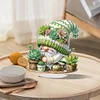 Succulent Gnome Double Sided - 5D DIY Ornament