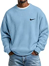 Men's Fashionable Loose-Fitting Versatile Crew Neck Sweatshirt