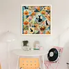 Patchwork Pumpkin Witch-11CT Stamped Cross Stitch 45*45cm/17.72*17.72in