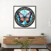 Butterfly - 18CT Stamped Cross Stitch 20*20cm/7.87*7.87in
