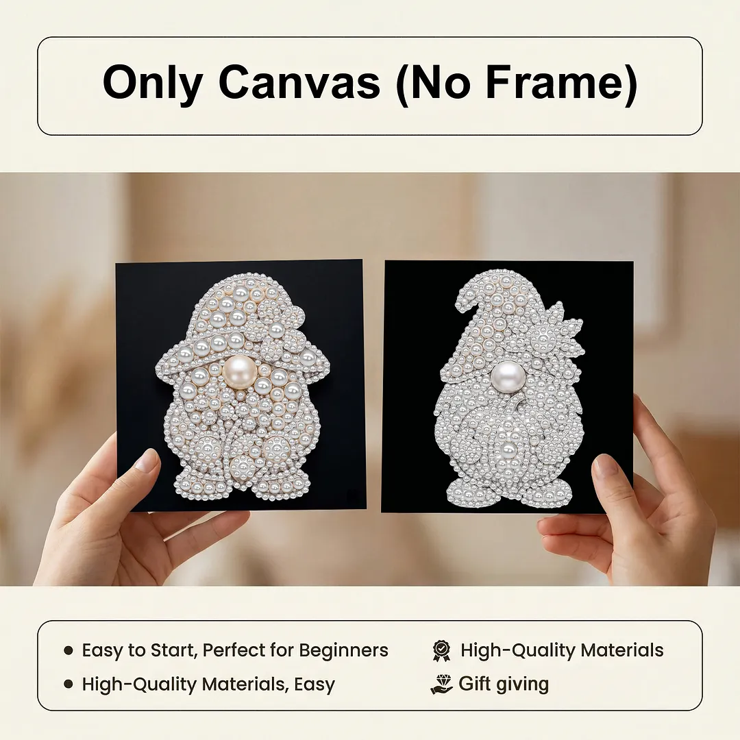 12pcs DIY Goblin Pearl Dot Painting No Frame Pearl Painting Art Kits 15x15cm Pearl Gem Paintings Picture Arts Craft for Adults Beginners Home Wall Decor