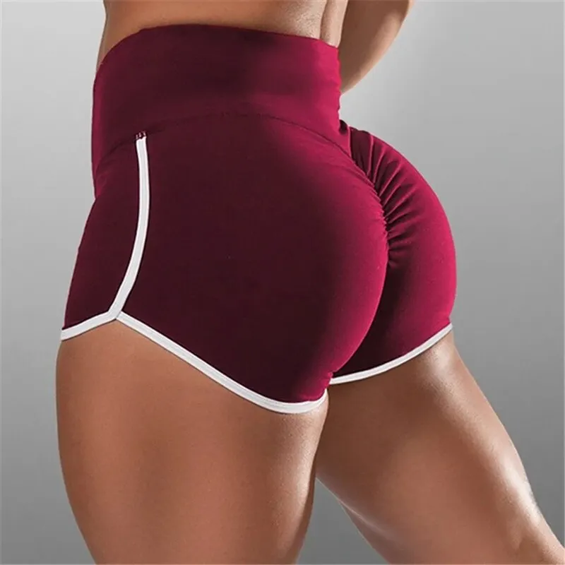 New Summer Sport Shorts Women Casual Shorts Workout Skinny Sexy Short High Waist Elasticated Seamless Fitness Push Up Leggings