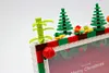 Chirstmas DIY Building Block Photo Frame Kit,Creative Handmade Assembled Photo Frame Handmade Craft Gift Home Tabletop Display Decor