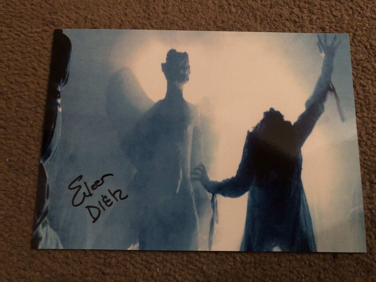 EILEEN DIETZ (THE EXORCIST) PRESIGNED Photo Poster painting- 7x5”