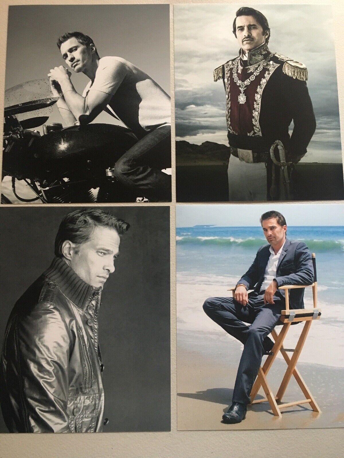 Olivier Martinez 8x10 Photo Poster painting Lot Bundle Prints : UNFAITHFUL MOVIE ACTOR