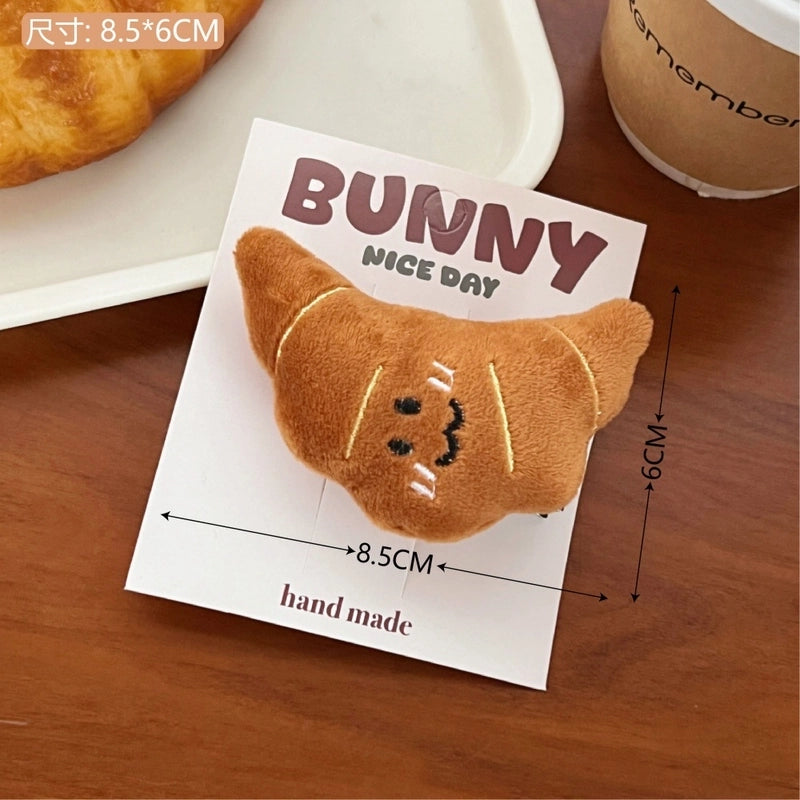 Cute Potatoes Tomato Plush Bag Pendant Hair Clip