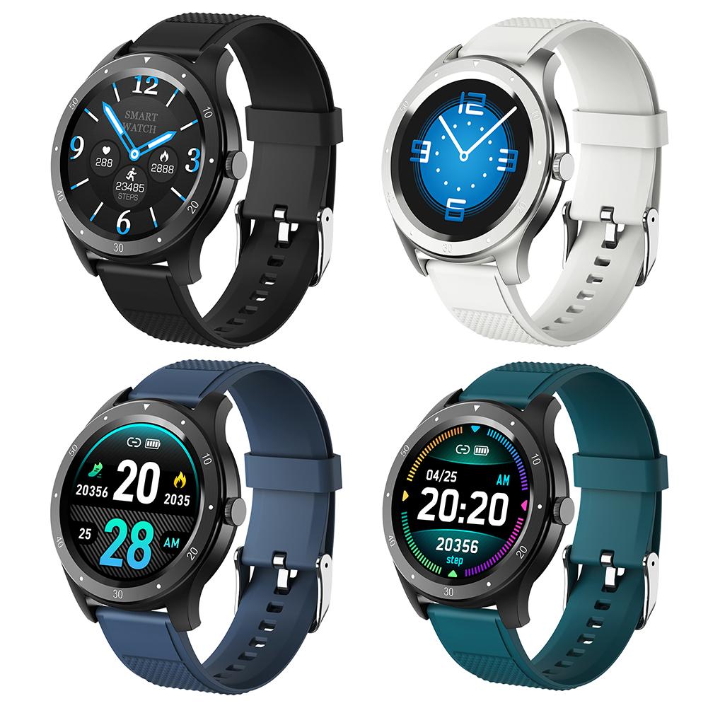 

S6 Full Touch Screen Female Physiological Cycle Heart Rate Smart Bracelet, Black, 501 Original