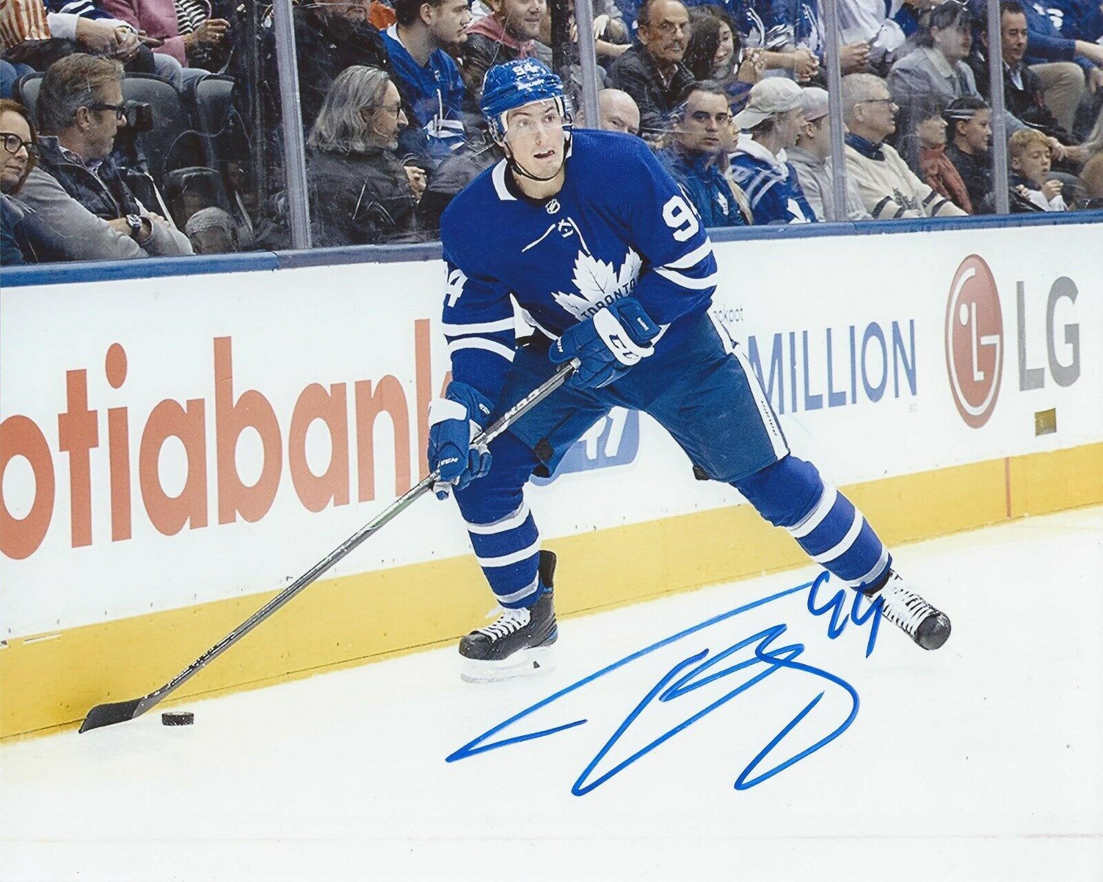 Tyson Barrie Signed 8x10 Photo Poster painting Toronto Maple Leafs Autographed COA C