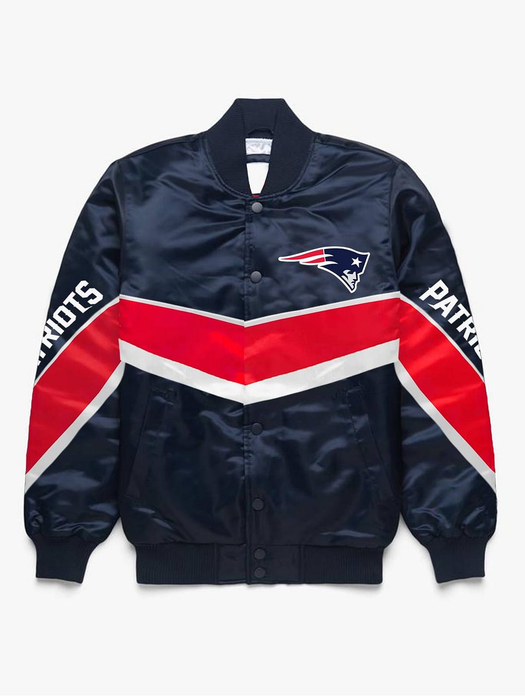 patriots satin jacket