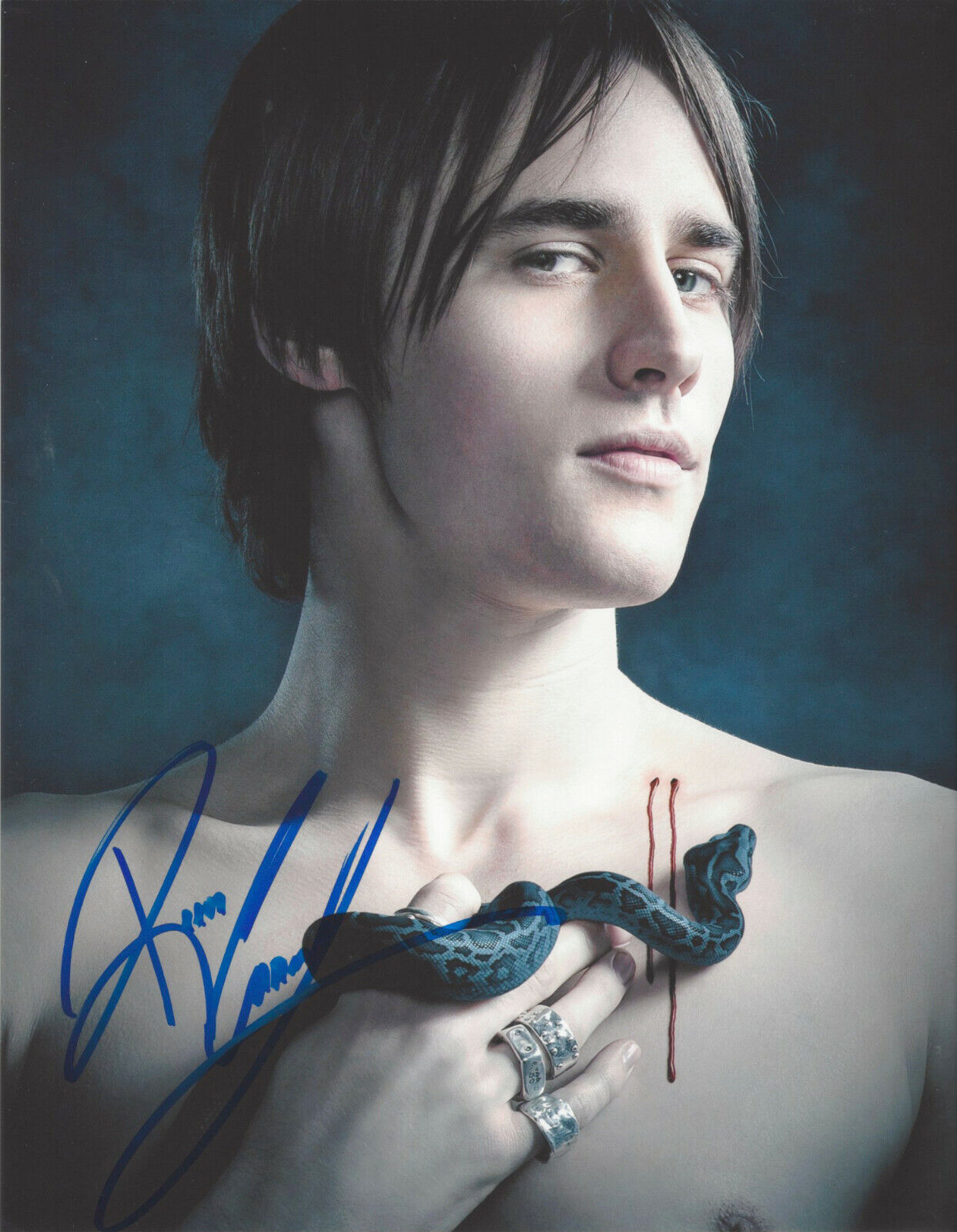 REEVE CARNEY SIGNED AUTHENTIC 'PENNY DREADFUL' 8x10 Photo Poster painting D w/COA ACTOR PROOF