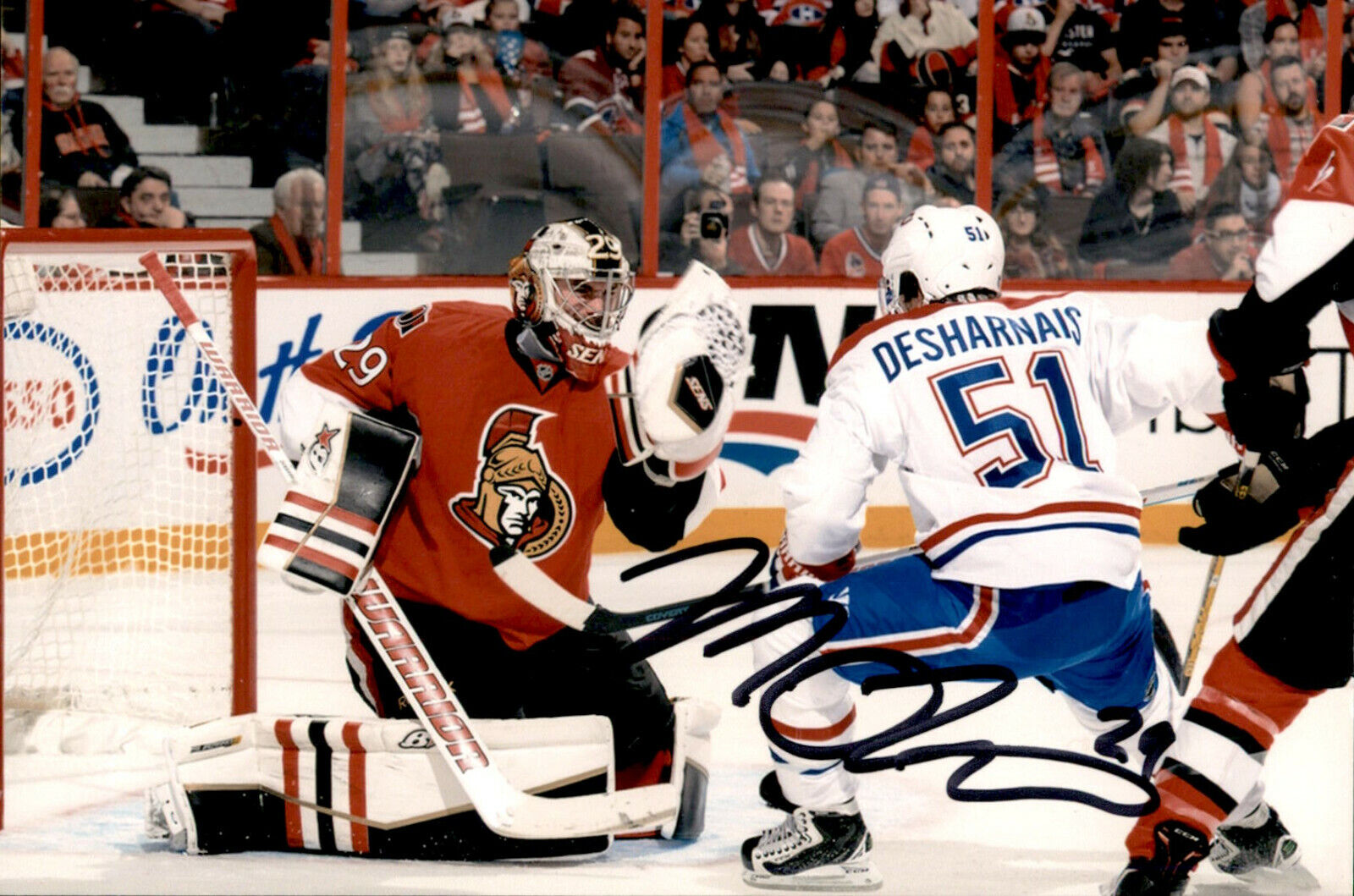 Matt O'Connor SIGNED autographed 4x6 Photo Poster painting OTTAWA SENATORS #15