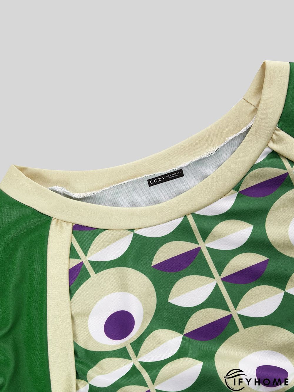 Long Sleeve Printed Casual T-shirt | IFYHOME