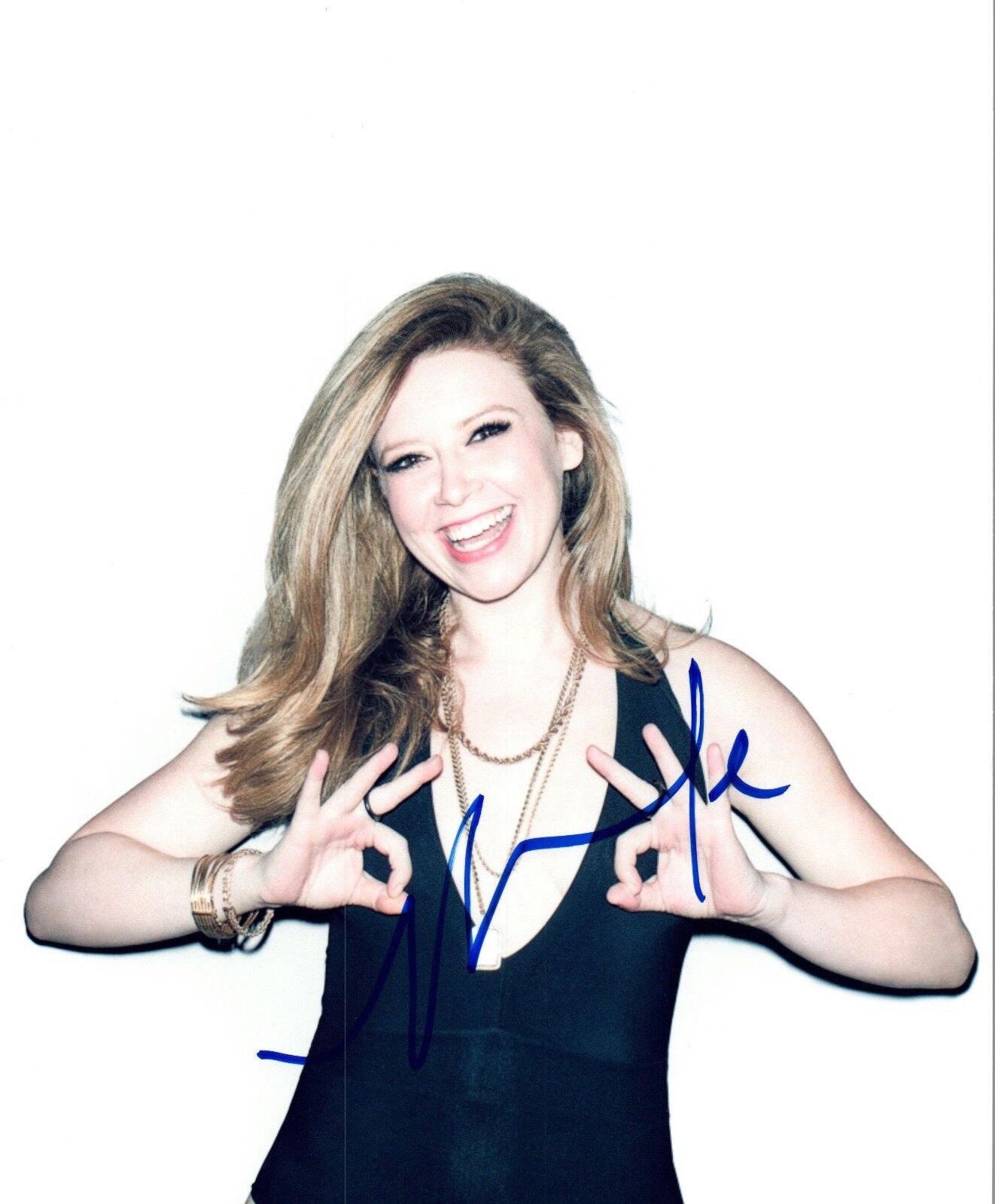 Natasha Lyonne Signed Autographed 8x10 Photo Poster painting Hot Sexy Bathing Suit Pose COA AB