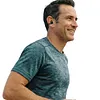 Bluetooth-Compatible Clip-On Sports Headphones Noise Reduction Single Ear Headphones Clip-On Open-Ear Earphones for Fitness Running Workout