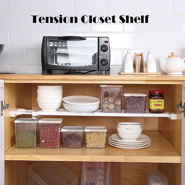 Tension Closet Shelf