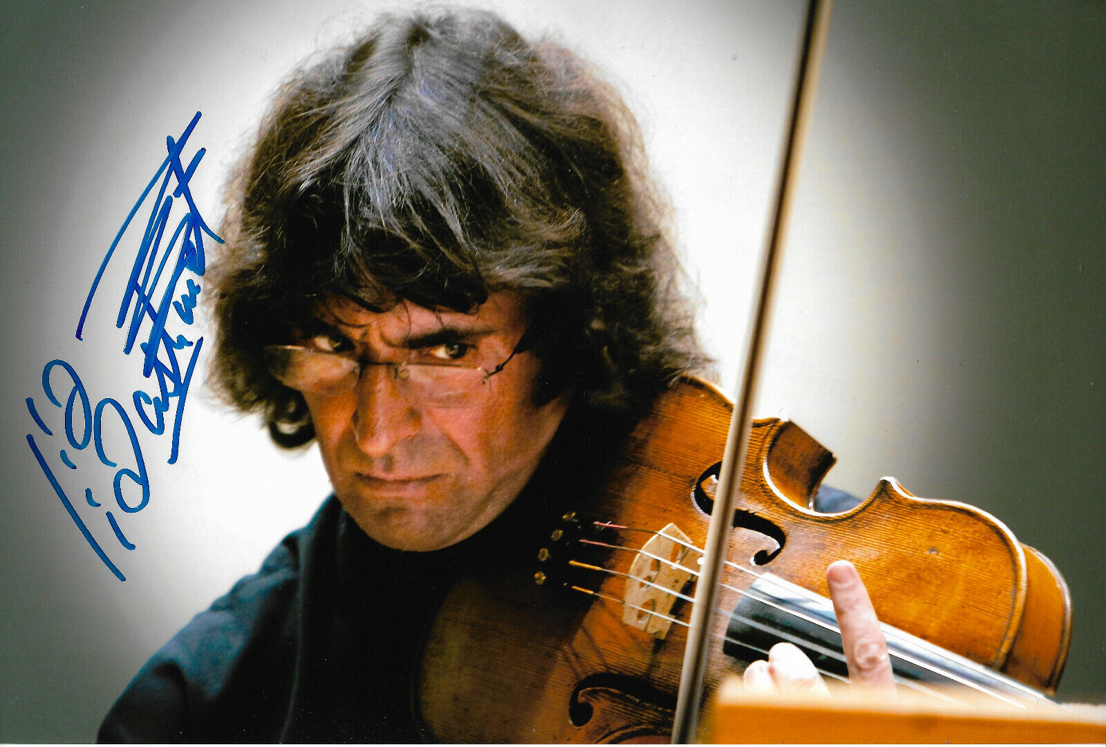 Yuri Bashmet Violine signed 8x12 inch Photo Poster painting autograph