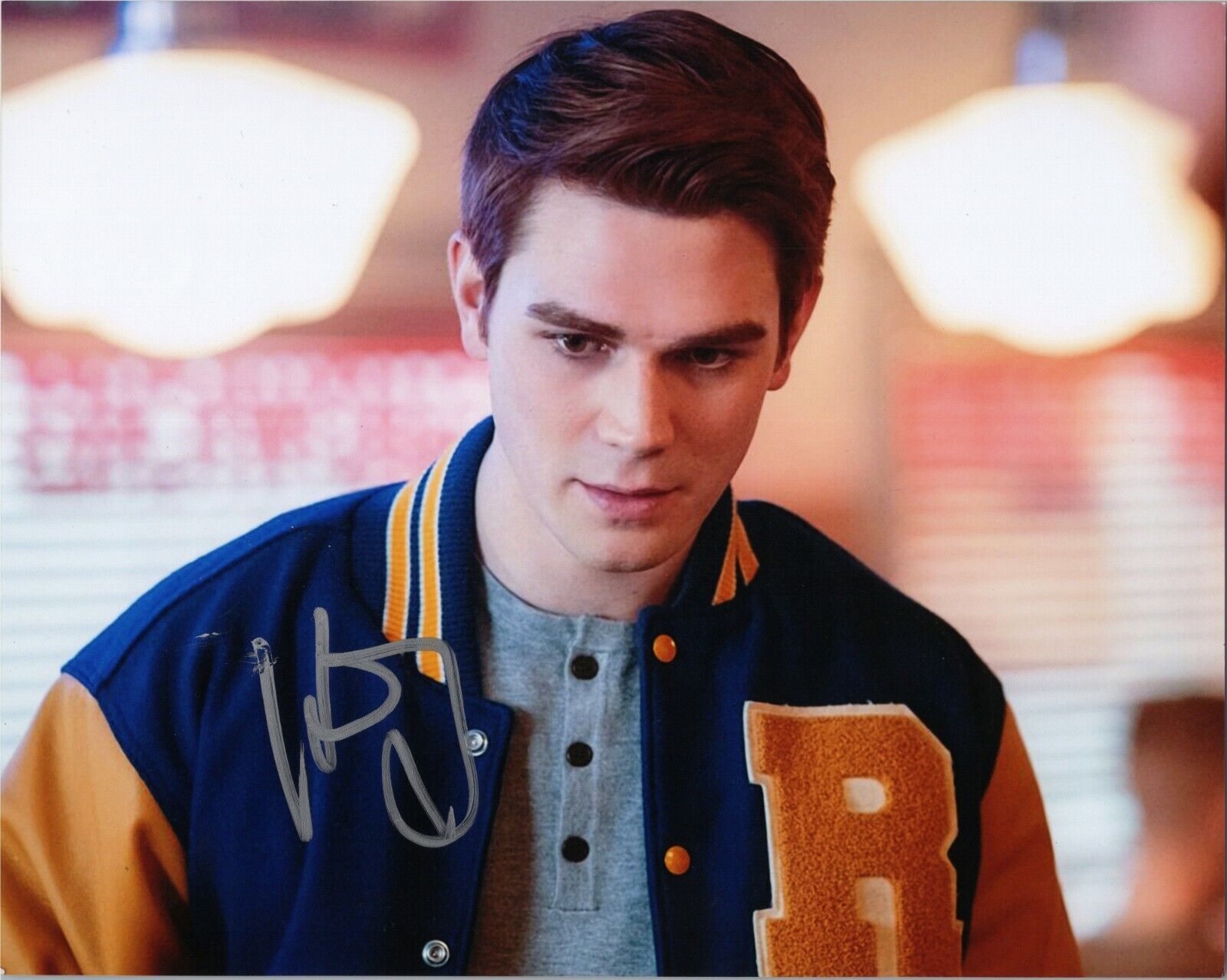 ~~ K.J. KJ APA Authentic Hand-Signed ARCHIE - RIVERDALE