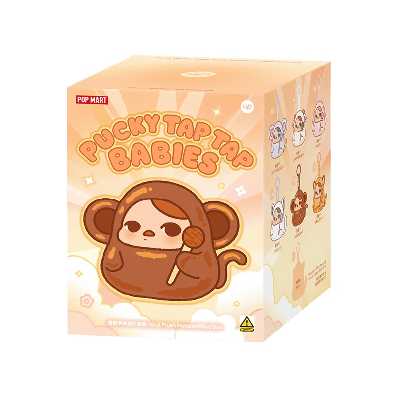 PUCKY Tap Tap Babies Series-Vinyl Plush Pendant Blind Box