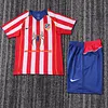 Joyfball 2004-2005 Kids Size Retro Atletico Madrid Home Football Shirt 1:1 Thai Quality