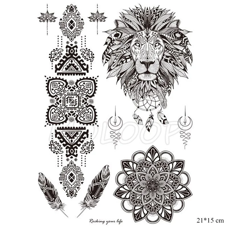 Pink Bloom Rose Water Transfer Fake Tattoo Stickers Women Body Chest Art Temporary Waist Bracelet Flash Tatoos Flower For Girl