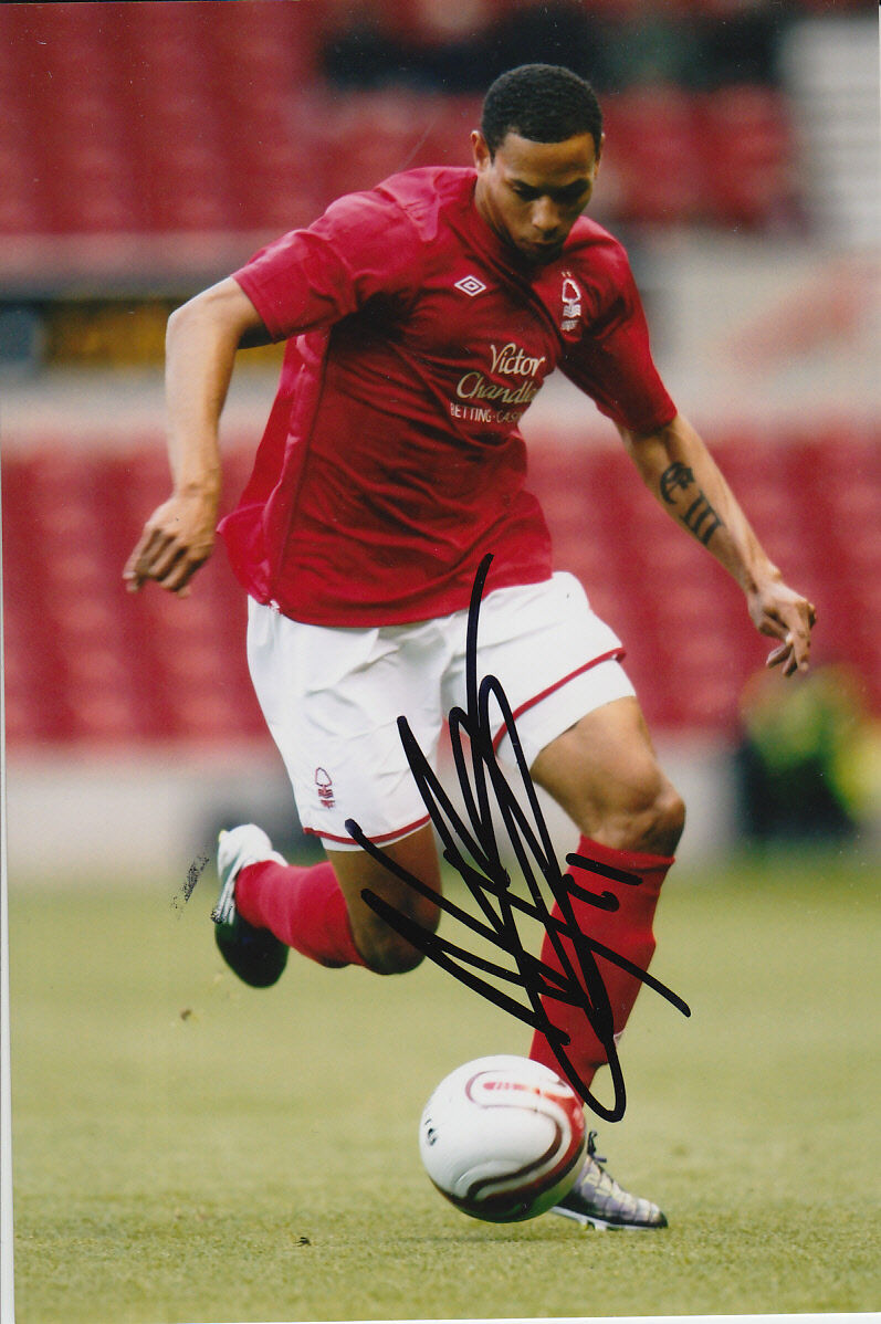 NOTTINGHAM FOREST HAND SIGNED NATHAN TYSON 6X4 Photo Poster painting 4.