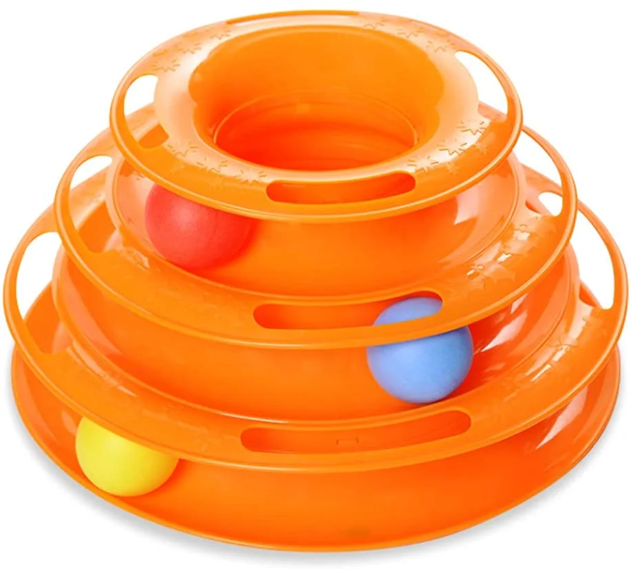 Cat Toy - 3 Level Tower Tracker