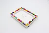 Flower Garden DIY Building Block Photo Frame Kit,Creative Handmade Assembled Photo Frame Handmade Craft Gift Home Tabletop Display Decor