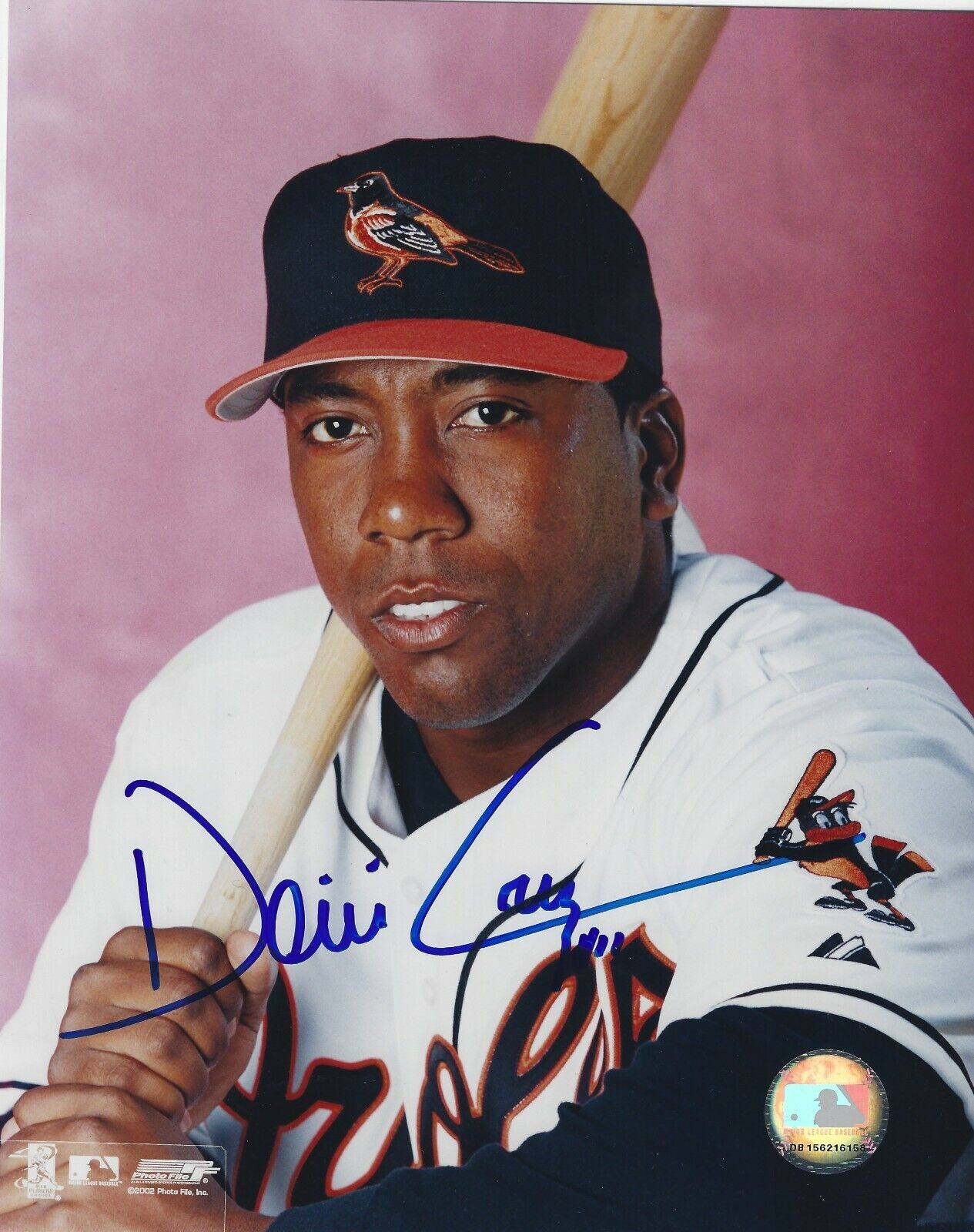 Signed 8x10 DEIVI CRUZ Baltimore Orioles Autographed 8x10 Photo Poster painting