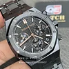 Audemars Piguet Royal Oak Chronograph Full Ceramic 26240CE.OO.1225CE.02 Black Dial 41mm Super Clone