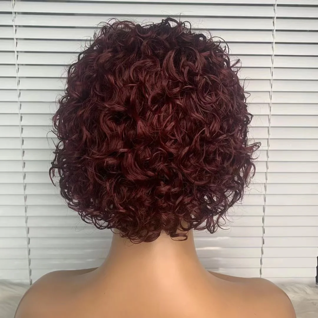 Jewtribute Hair®|Deep Curly Short BOB Wig Deep Wave Short Lace Wig