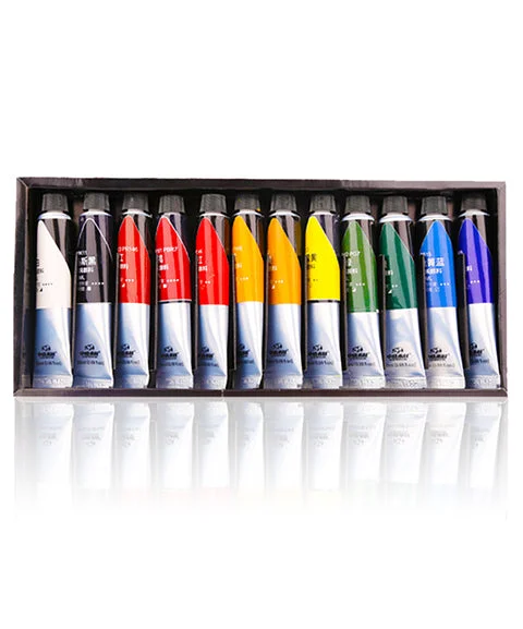 12/24 Colors Acrylic Paint Tubes - 20ml-Himinee.com