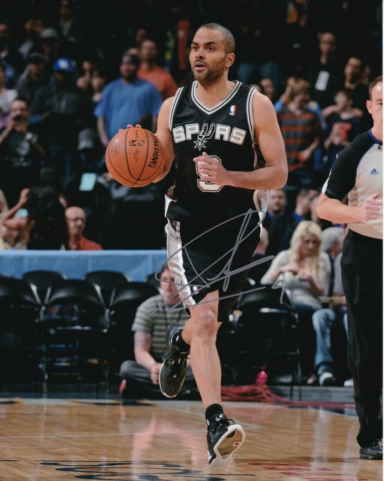 Tony Parker Autographed Signed 8x10 Photo Poster painting ( Spurs ) REPRINT