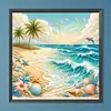Diamond Painting -DIY Round Drill Seaside(40x40cm)