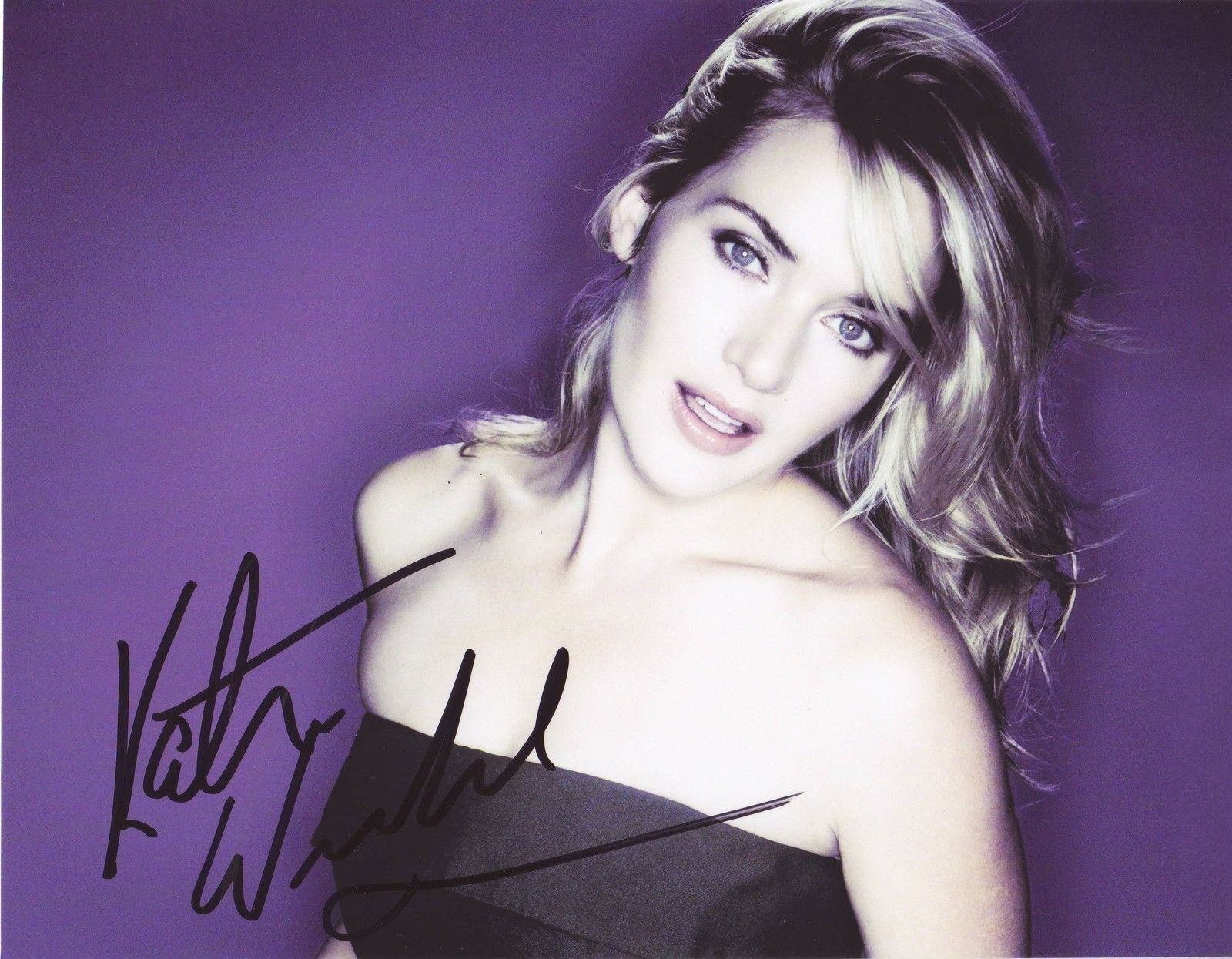 KATE WINSLET AUTOGRAPH SIGNED PP Photo Poster painting POSTER