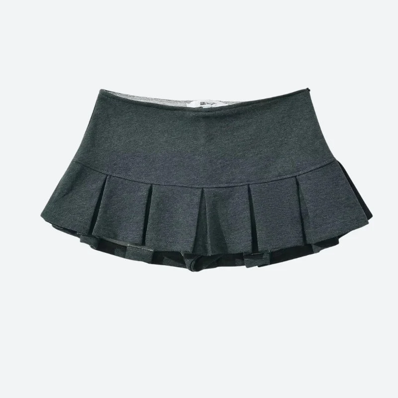 Brownm Micro Mini Skort