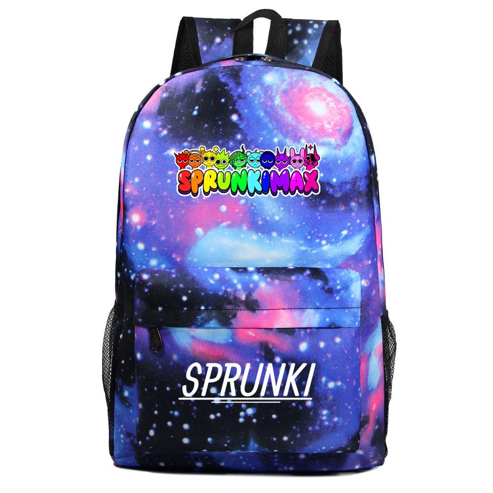 Mayoulove Sprunki Backpack Large Capacity Lightweight Comfortable for School and Outdoor Activities-Mayoulove