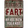 Funny Warning - Vintage Metal Signs(12*16Inch) - Warning