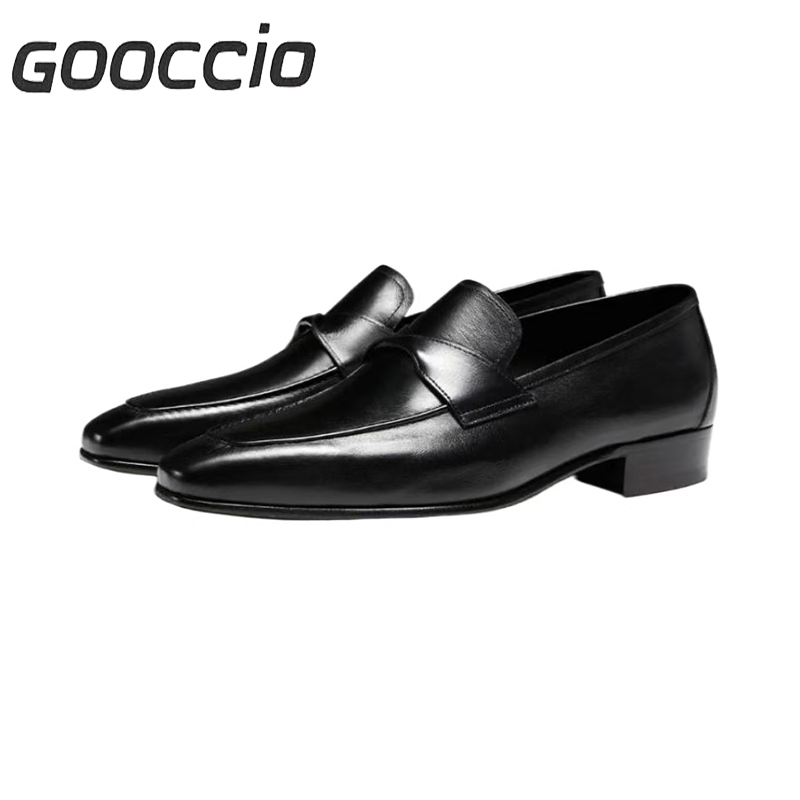 TF186 Prenium Kangaroo Leather Loafer Shoes For Meen GOOCCIO   