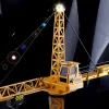 2.4GHZ Simulation Super Large Alloy Remote Control Tower Crane Toy