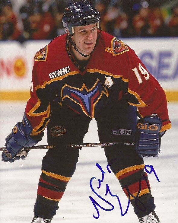 Nelson Emerson signed Atlanta Thrashers 8x10 Photo Poster painting autographed