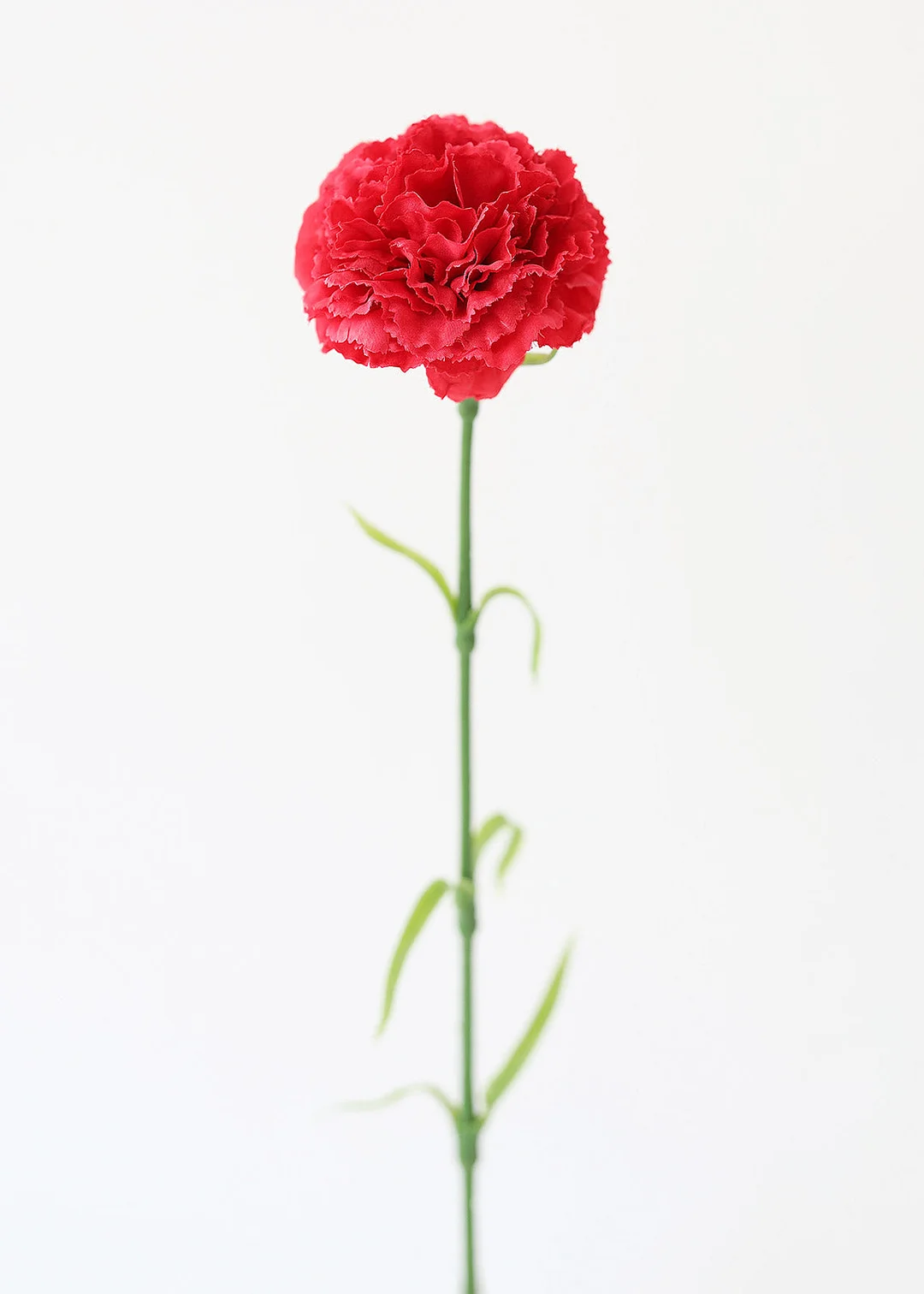 Red Carnation Artificial Flower - 17"