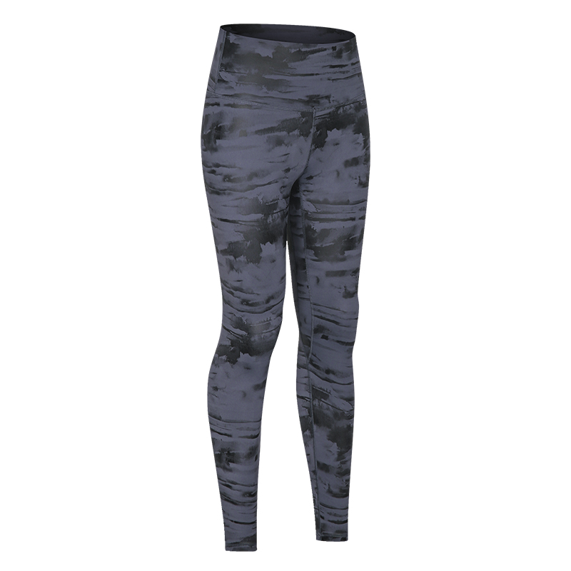 grey ankle length leggings details 