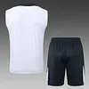 2025/2026 Chelsea Pre-Match Training White Vest+Shorts Football1:1 Thai Quality