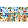 Stamped Cross Stitch Bookmark Kit for Adults Mixed Pattern 14CT 6Pcs 30x50 tapestrymarket