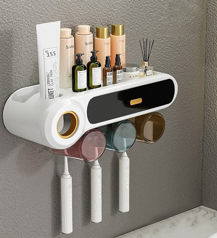 Bathroom Toothbrush Holder with Cups