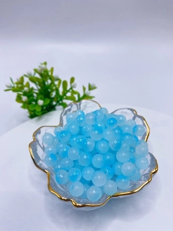 300 Pcs/Package  Glass Solid Color Beads