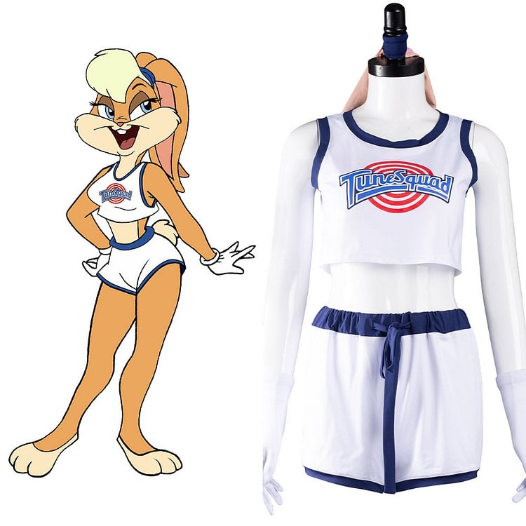 Space Jam Lola Bunny Cosplay Costume Outfits Halloween Carnival Suit